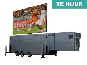 2026 Mobiel LED Scherm 40m2 (830x480cm) P6 met aggregaat