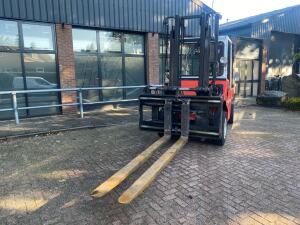 1991 O & K V60 - Forkpositioner + Sideshift