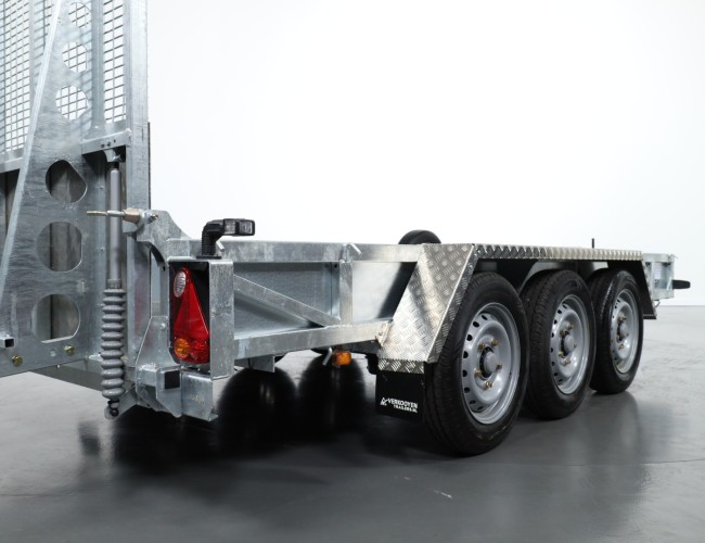 1 Ifor Williams GP146 Klep 3-asser ADV1032 | Aanhangwagen | Machinetransporter