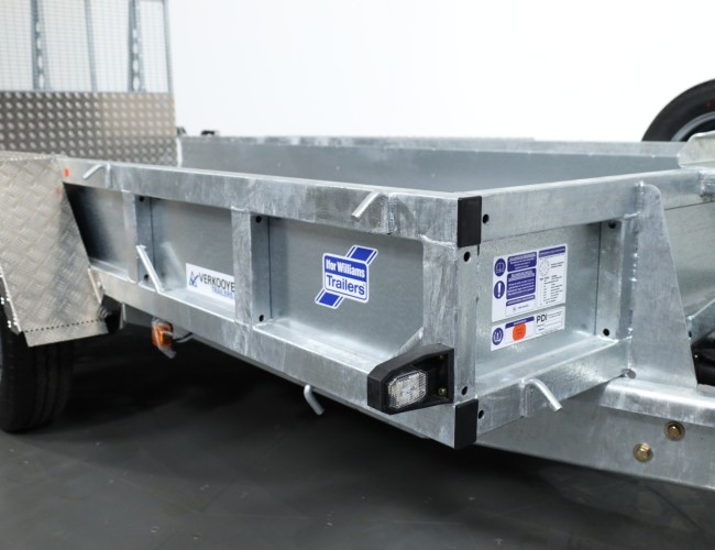 1 Ifor Williams GP146 Klep 3-asser ADV1032 | Aanhangwagen | Machinetransporter