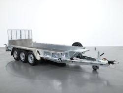 1 Ifor Williams GP146 Klep 3-asser ADV1032 | Aanhangwagen | Machinetransporter