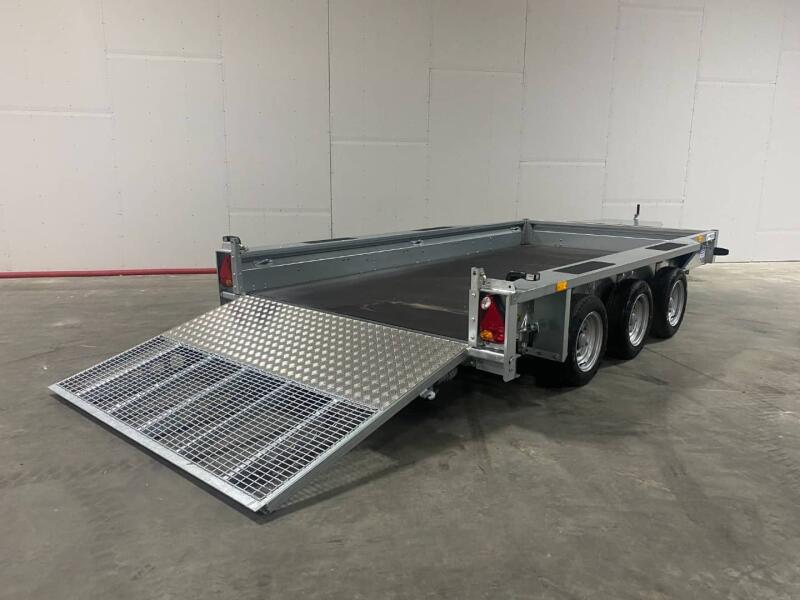 2025 Ifor Williams GX126 Klep 3-asser ADV1035 | Aanhangwagen | Machinetransporter