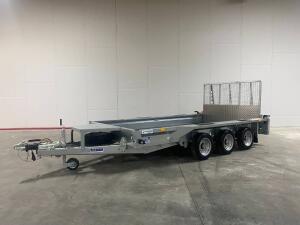 2025 Ifor Williams GX126 Klep 3-asser ADV1035 | Aanhangwagen | Machinetransporter