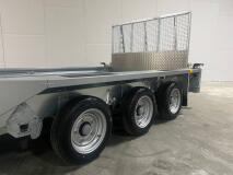 2025 Ifor Williams GX126 Klep 3-asser ADV1035 | Aanhangwagen | Machinetransporter