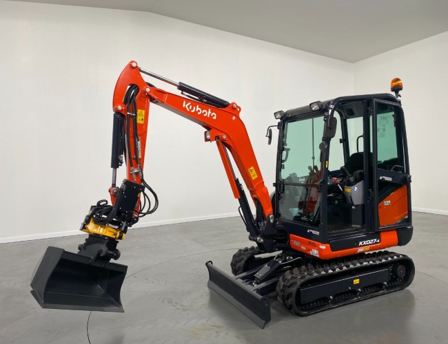 1 Kubota KX027-4 Hi Spec + Engcon EC204-CW05 ADV1047 | Graafmachine | Minigraver