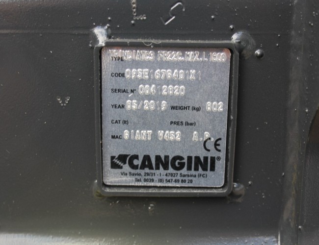 1 Cangini Benne TC3F-180 Klepelmaaier Mulcher Giant ADV1082 | Aanbouwdelen | Klepelmaaier