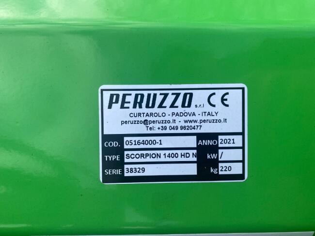 2025 Giant Klepelmaaier 1400 HD (50-65ltr) ADV1083 | Aanbouwdelen | Klepelmaaier