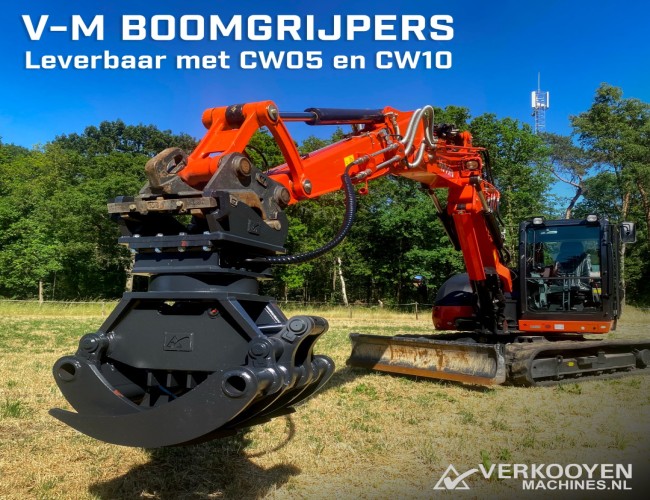 1 V-M 500 Boomgrijper 7-tand AC05 (CW10 / S40) (5,0-8,0t) ADV1091 | Aanbouwdelen | Sloop/Sorteerknijpers