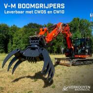 2026 V-M 160 Boomgrijper 7-tand AC03 (CW05 / S40) (1,5-4,0t) ADV1092 | Aanbouwdelen | Sloop/Sorteerknijper