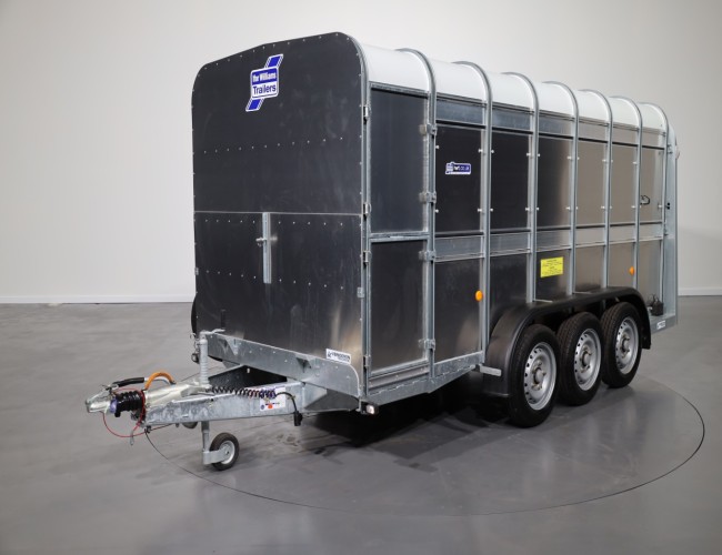 1 Ifor Williams TA510 14x6 (427x178x182cm) Veetrailer 3-asser ADV1095 | Aanhangwagen | Veetrailer