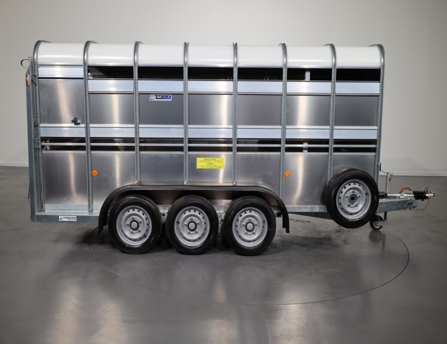 1 Ifor Williams TA510 14x6 (427x178x182cm) Veetrailer 3-asser ADV1095 | Aanhangwagen | Veetrailer