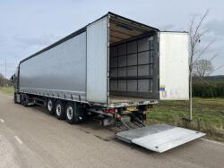 2018 Schmitz Cargobull 3CB 3ST Schuifzeil Oplegger - Liftas - Laadklep - Schuifdak - Alcoa LT587 | Transport | Opleggers