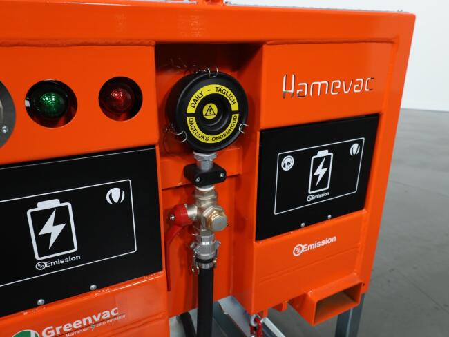 2025 Hamevac VHU-3000-AR Accu Vacuumunit ADV1117 | Vacuum techniek | Vacuum Hef Unit