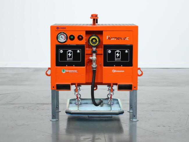 2025 Hamevac VHU-3000-AR Accu Vacuumunit ADV1117 | Vacuum techniek | Vacuum Hef Unit
