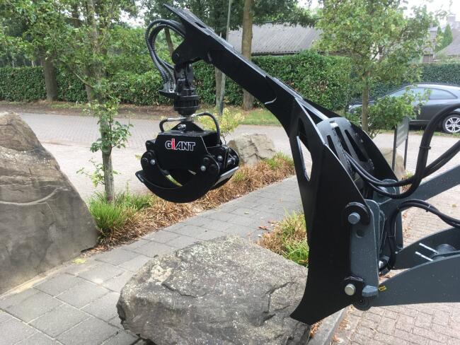 2025 Giant Houtklem met rotator en jib ADV1131 | Aanbouwdelen | Boomklem