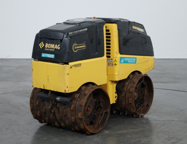 2017 Bomag BMP8500 + Economizer VK9497 | Grondverdichting | Wals