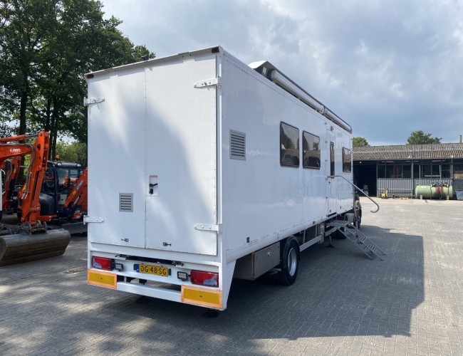 2001 Doornwaard DT7000 Gesloten BE Oplegger Commando Airco + Generator (ex-politie) VT510 | Transport | Opleggers