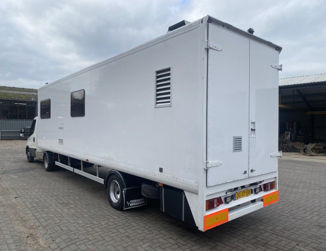 2001 Doornwaard DT7000 Gesloten BE Oplegger Commando Airco + Generator (ex-politie) VT511 | Transport | Opleggers