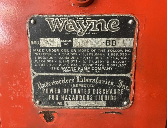 1947 Wayne 70 Gulf Benzinepomp DV1192 | Overige | Diversen