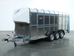 2025 Ifor Williams TA510 16x6 (497x178x182cm) Veetrailer 3-asser ADV1146 | Aanhangwagen | Veetrailer