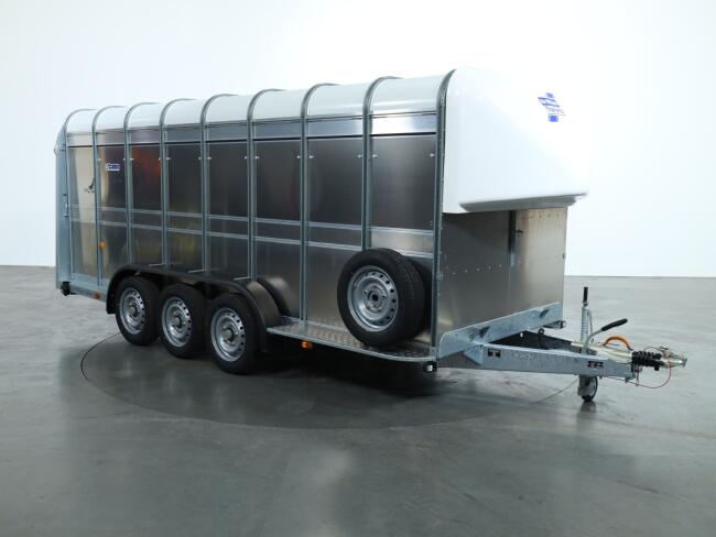 2025 Ifor Williams TA510 16x6 (497x178x182cm) Veetrailer 3-asser ADV1146 | Aanhangwagen | Veetrailer