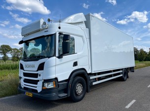 2018 Scania P250 4x2 Euro6 Bakwagen 7,60m Laadklep DV1247