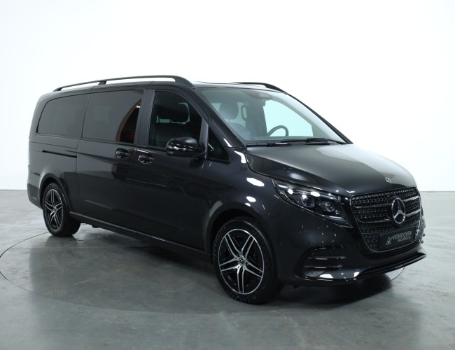 2024 Mercedes Benz V300d / Extra lang / Avantgarde / AMG / Luchtvering / 2x Electrice deur / 360 Cam / Burmester / Vol VK9762 | Transport | Bedrijfswagens