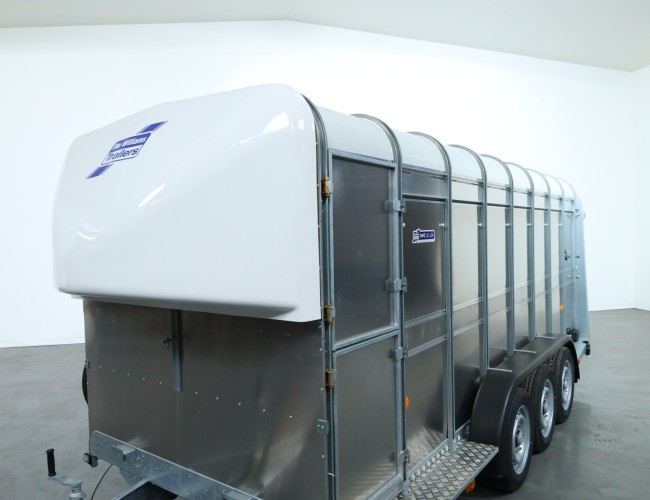 2025 Ifor Williams TA510 16x6 (497x178x182cm) Veetrailer 3-asser VT760 | Aanhangwagen | Veetrailer