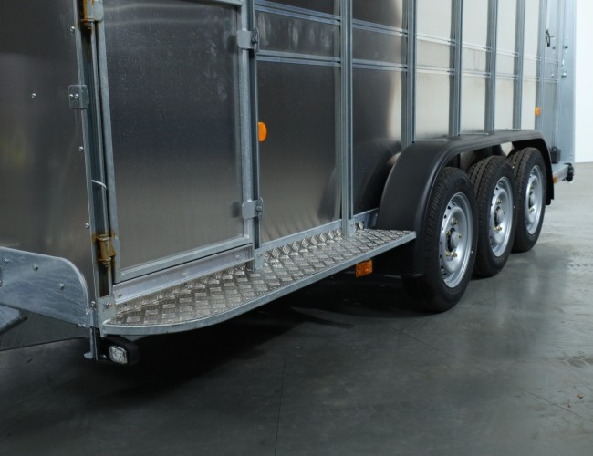 2025 Ifor Williams TA510 16x6 (497x178x182cm) Veetrailer 3-asser VT760 | Aanhangwagen | Veetrailer