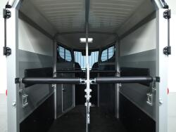 2025 Ifor Williams HBX506 2 paards trailer - Voorlosser RH (zwart) VT775 | Aanhangwagen | Paardentrailer