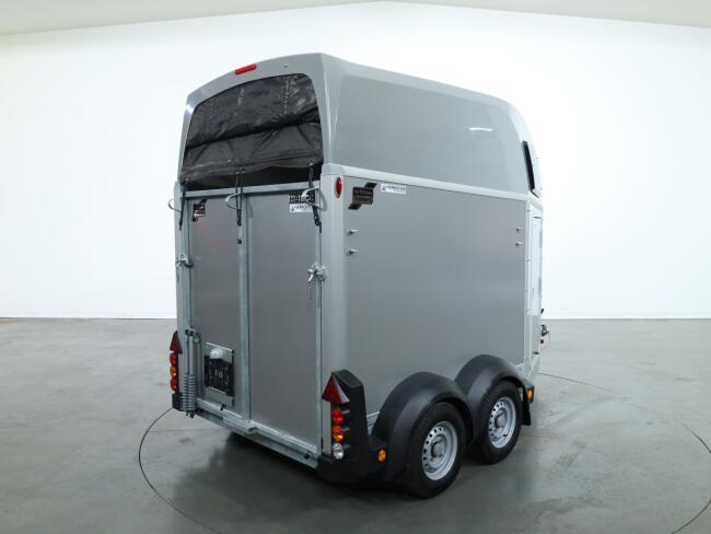 2025 Ifor Williams HBEco 506 Paardentrailer 2-paards (zilver) VT778 | Aanhangwagen | Paardentrailer