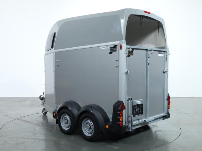 2025 Ifor Williams HBEco 506 Paardentrailer 2-paards (zilver) VT778 | Aanhangwagen | Paardentrailer
