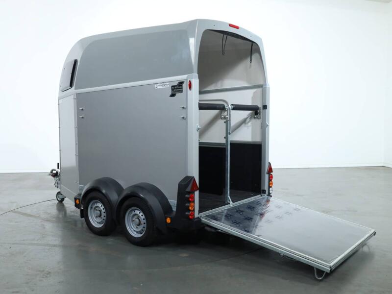 2025 Ifor Williams HBEco 506 Paardentrailer 2-paards (zilver) VT778 | Aanhangwagen | Paardentrailer