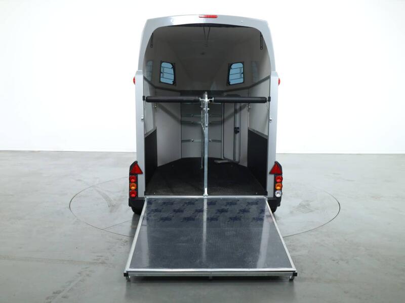 2025 Ifor Williams HBEco 506 Paardentrailer 2-paards (zilver) VT778 | Aanhangwagen | Paardentrailer
