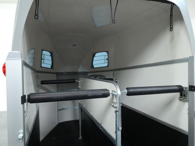 2025 Ifor Williams HBEco 506 Paardentrailer 2-paards (zilver) VT778 | Aanhangwagen | Paardentrailer