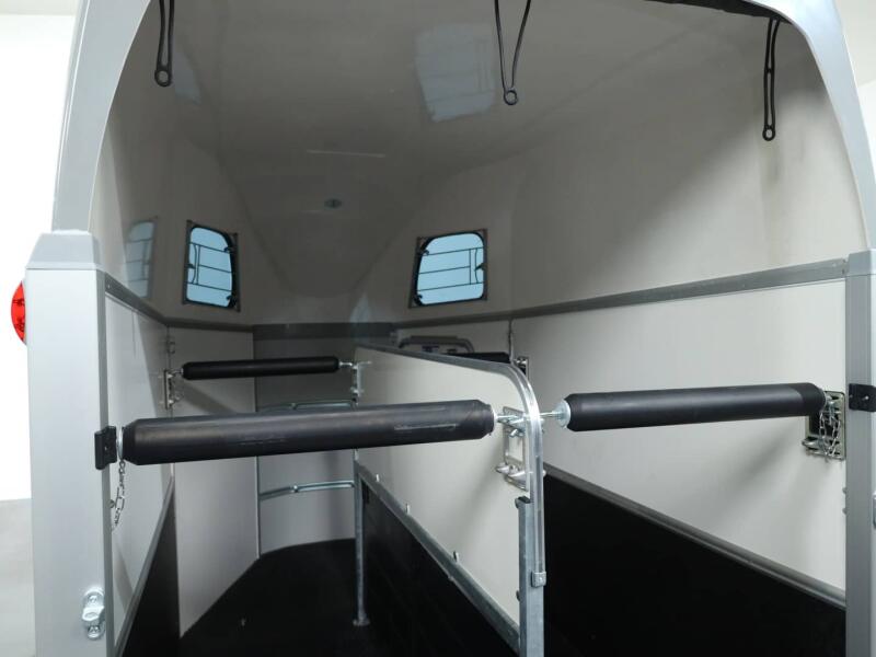 2025 Ifor Williams HBEco 506 Paardentrailer 2-paards (zilver) VT778 | Aanhangwagen | Paardentrailer