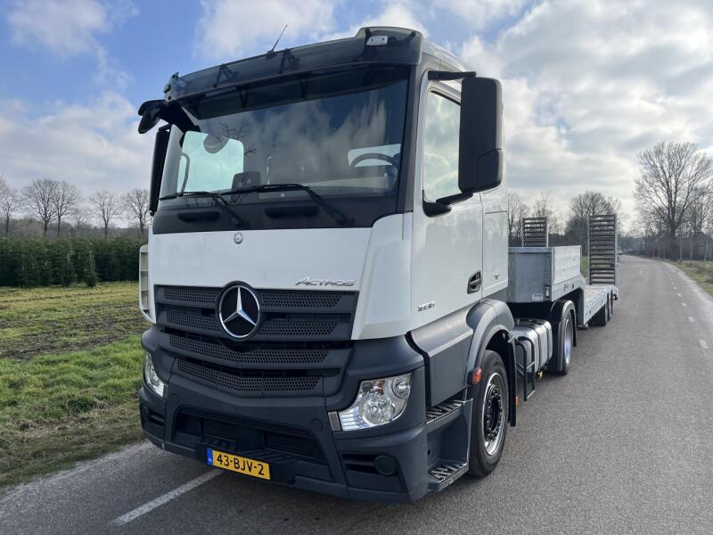 2018 Mercedes Benz Actros 1836 + Veldhuizen P48-2 Semi Dieplader (22-ton) VT798 | Transport | Vrachtwagen