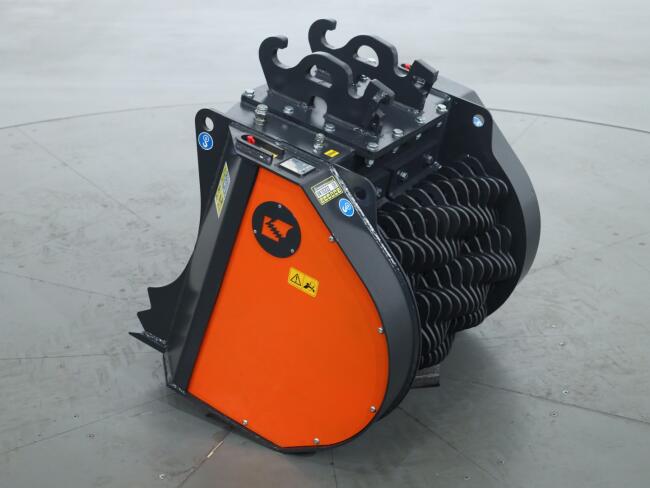 2025 Cangini Benne VRC 40 Screening Bucket - Zeefbak CW05 VK10202 | Aanbouwdelen | Zeef bak