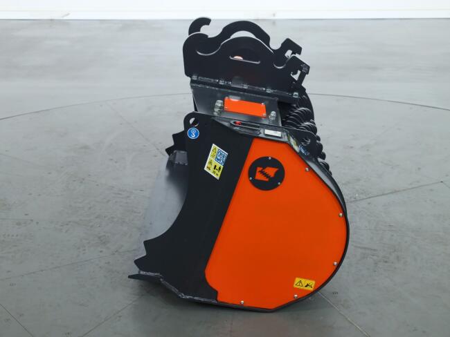 2025 Cangini Benne VRC 90 Screening Bucket - Zeefbak CW10 VK10205 | Aanbouwdelen | Zeef bak