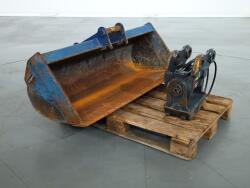 2023 Lehnhoff Powertilt PTS050 mit HS03 (MS03) + Loffel fur KX042-4 / KX037-4 DV1313 | Aanbouwdelen | Snelwissels