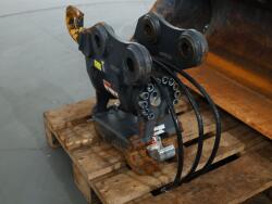 2023 Lehnhoff Powertilt PTS050 mit HS03 (MS03) + Loffel fur KX042-4 / KX037-4 DV1313 | Aanbouwdelen | Snelwissels