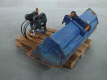 2023 Lehnhoff Powertilt PTS050 mit HS03 (MS03) + Loffel fur KX042-4 / KX037-4 DV1313 | Aanbouwdelen | Snelwissels