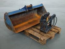 2023 Lehnhoff Powertilt PTS050 mit HS03 (MS03) + Loffel fur KX042-4 / KX037-4 DV1313 | Aanbouwdelen | Snelwissels