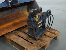 2023 Lehnhoff Powertilt PTS050 mit HS03 (MS03) + Loffel fur KX042-4 / KX037-4 DV1313 | Aanbouwdelen | Snelwissels