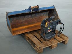 2023 Lehnhoff Powertilt PTS050 mit HS03 (MS03) + Loffel fur KX042-4 / KX037-4 DV1313 | Aanbouwdelen | Snelwissels