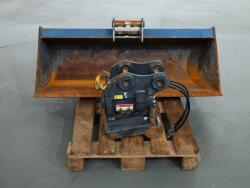 2023 Lehnhoff Powertilt PTS050 mit HS03 (MS03) + Loffel fur KX042-4 / KX037-4 DV1313 | Aanbouwdelen | Snelwissels