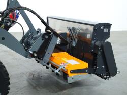 2025 Giant Rotorkopeg 170cm incl graszaaibak en gaasrol (30ltr) VK10426 | Aanbouwdelen | Grondfrees