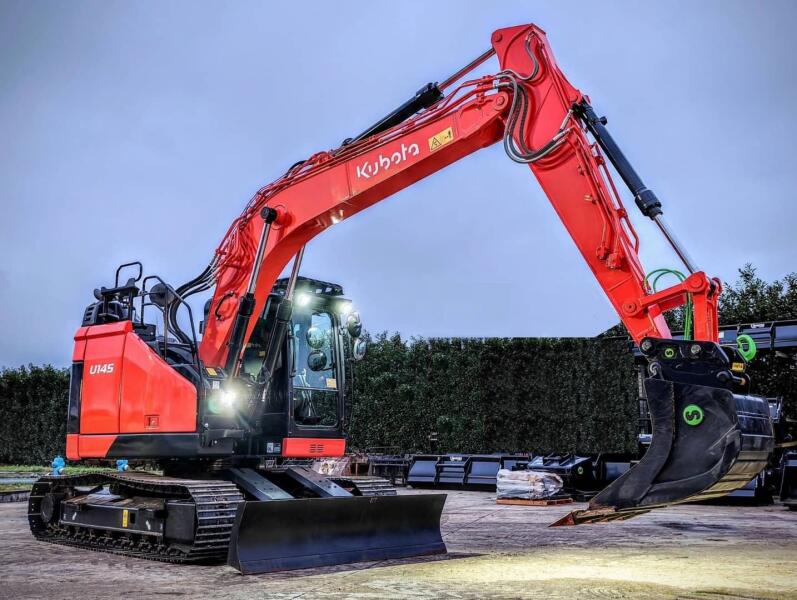 2026 Kubota U145 ADV1306 | Graafmachine | Rups Graafmachine