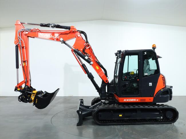 2026 Kubota KX085-5 2PC + Engcon EC209 S45 ADV1314 | Graafmachine | Minigraver