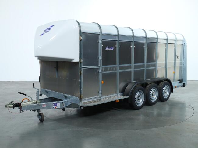 2026 Ifor Williams TA510 16x6 (497x178x182cm) Veetrailer 3-asser VT1020 | Aanhangwagen | Veetrailer
